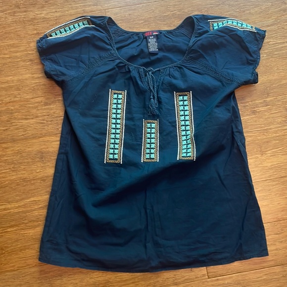 Dec short sleeve cotton top - Picture 1 of 5